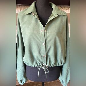 HYFVE‎ Medium utility jacket military green